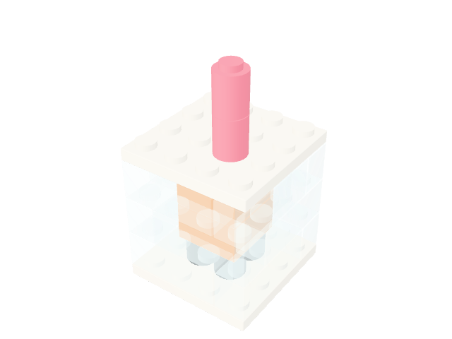 Bubble Tea built from virtual bricks
